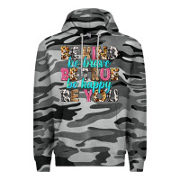 Slate Camo be kind be true be you Premium Hoodie - NancyCooperArtShop