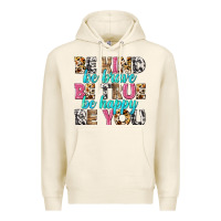 Tofu be kind be true be you Premium Hoodie - NancyCooperArtShop