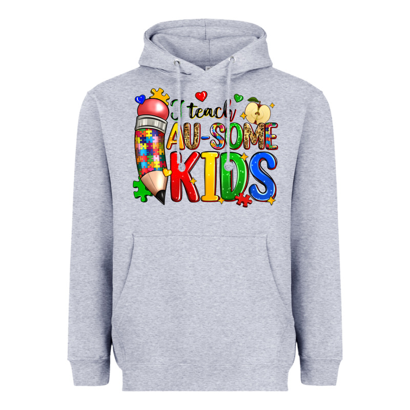 I Teach Au Some Kids Heavyweight Hoodie by Zillion Design Studio | Teevron