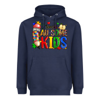 Navy i teach au some kids Heavyweight Hoodie - Zillion Design Studio