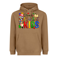 Toasted Coconut i teach au some kids Heavyweight Hoodie - Zillion Design Studio