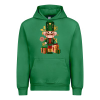 Emerald Christmas Nutcracker Urban Hoodie - NancyCooperArtShop