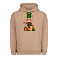 Pigment Burro Christmas Nutcracker Urban Hoodie - NancyCooperArtShop