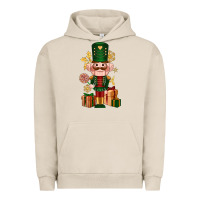 Pigment French Oak Christmas Nutcracker Urban Hoodie - NancyCooperArtShop