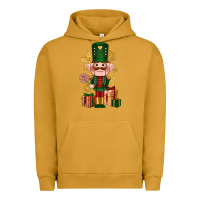 Pigment Peanut Butter Christmas Nutcracker Urban Hoodie - NancyCooperArtShop