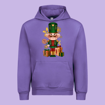 Christmas Nutcracker Urban Hoodie Designed By Nancycooperartshop