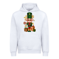 White Christmas Nutcracker Urban Hoodie - NancyCooperArtShop