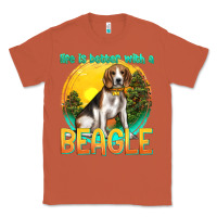 Copper life is better with a beagle Classic Tee - texasbilliewilder