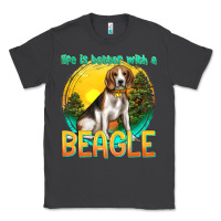 Smoke life is better with a beagle Classic Tee - texasbilliewilder