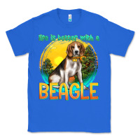 True Royal life is better with a beagle Classic Tee - texasbilliewilder