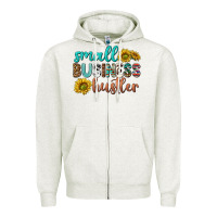 Small Business Hustler Zipper Hoodie | Teevron