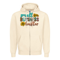 Sandshell small business hustler Zipper Hoodie - texasbilliewilder