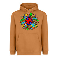 Meerkat autism sunflower Heavyweight Hoodie - Zillion Design Studio