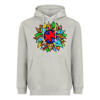 Moon Dust autism sunflower Heavyweight Hoodie - Zillion Design Studio