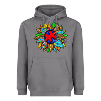 Storm autism sunflower Heavyweight Hoodie - Zillion Design Studio