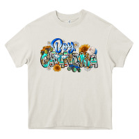 Cream boy grandma Heavy Core Tee - CowhideDigitalArt