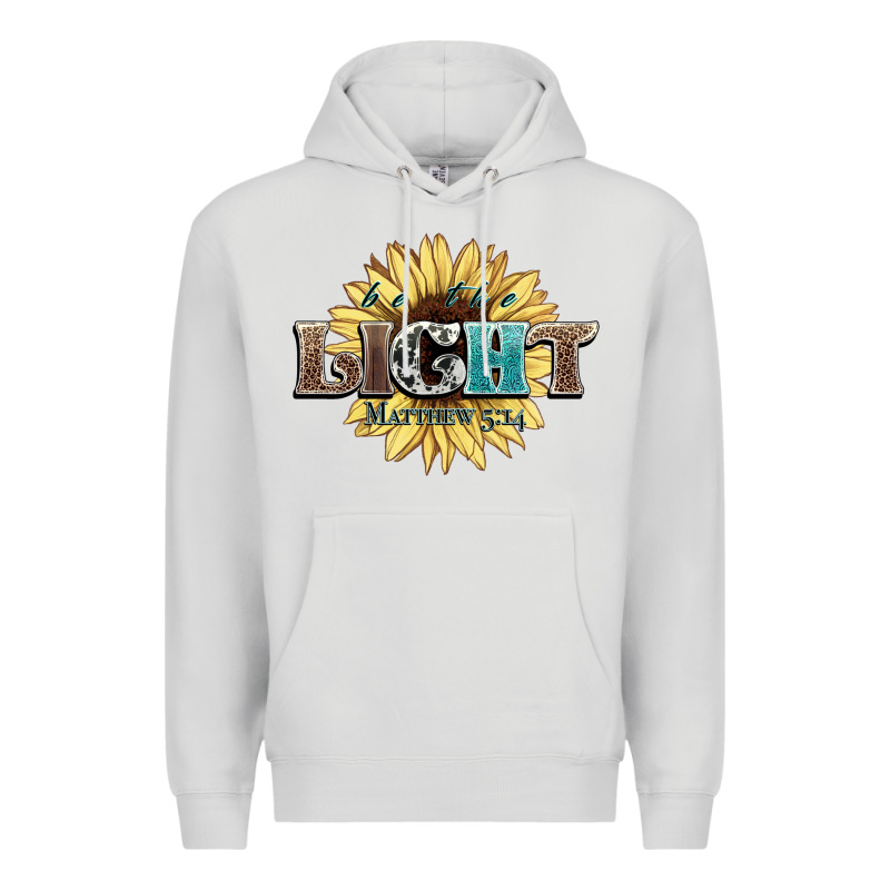 Be The Light Matthew Premium Hoodie by NancyCooperArtShop | Teevron