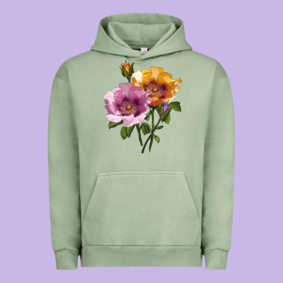 In Your Eyes Rose Urban Hoodie Designed By Lillyallendesigns