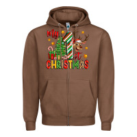 Chestnut my first christmas Zipper Hoodie - Zillion Design Studio