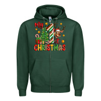 Sports Green my first christmas Zipper Hoodie - Zillion Design Studio