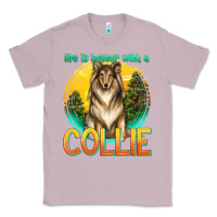 Lilac life is better with a collie Classic Tee - texasbilliewilder