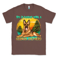 Chestnut life is better with a german shepherd Classic Tee - texasbilliewilder