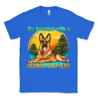 True Royal life is better with a german shepherd Classic Tee - texasbilliewilder