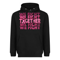 Black Together We Fight Heavyweight Hoodie - texasbilliewilder