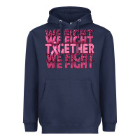 Navy Together We Fight Heavyweight Hoodie - texasbilliewilder