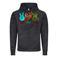 Vintage Black peace love tequila Vintage Hoodie - AdoDesignShop