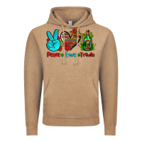Vintage Coffee peace love tequila Vintage Hoodie - AdoDesignShop