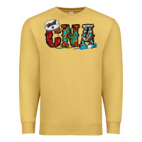 Antique Gold cna Premium Sweatshirt - CowhideDigitalArt