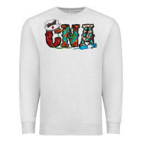 Oatmeal Heather cna Premium Sweatshirt - CowhideDigitalArt