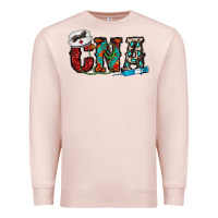 Pale Pink cna Premium Sweatshirt - CowhideDigitalArt