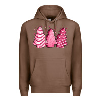 Chestnut pink Christmas cakes Premium Hoodie - Jasminsmagicworld
