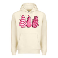 Sandshell pink Christmas cakes Premium Hoodie - Jasminsmagicworld