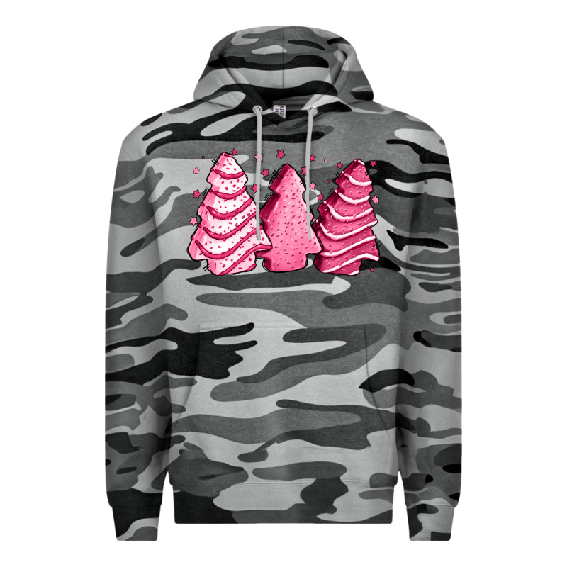 Pink Christmas Cakes Premium Hoodie by Jasminsmagicworld | Teevron