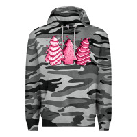 Slate Camo pink Christmas cakes Premium Hoodie - Jasminsmagicworld