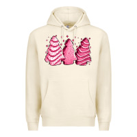Tofu pink Christmas cakes Premium Hoodie - Jasminsmagicworld