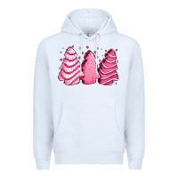 White pink Christmas cakes Premium Hoodie - Jasminsmagicworld
