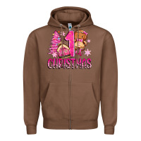 Chestnut 1st christmas gingerbread girl Zipper Hoodie - Zillion Design Studio