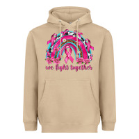 Mushroom We Fight Together Rainbow Heavyweight Hoodie - texasbilliewilder