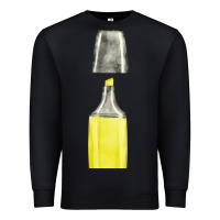 Black yellow highlighter pen fa element Premium Sweatshirt - FaDigitalArtStudio