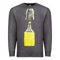 Charcoal Heather yellow highlighter pen fa element Premium Sweatshirt - FaDigitalArtStudio