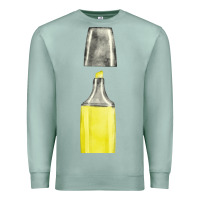 Seafoam yellow highlighter pen fa element Premium Sweatshirt - FaDigitalArtStudio