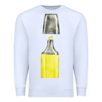 White yellow highlighter pen fa element Premium Sweatshirt - FaDigitalArtStudio