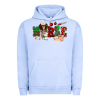 Pigment Grape Ice Christmas Nurse Urban Hoodie - NancyCooperArtShop