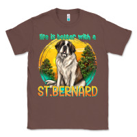 Chestnut life is better with a st.bernard Classic Tee - texasbilliewilder