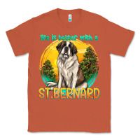 Copper life is better with a st.bernard Classic Tee - texasbilliewilder