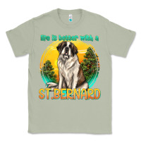 Matcha life is better with a st.bernard Classic Tee - texasbilliewilder